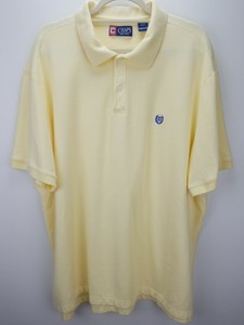 pale yellow polo