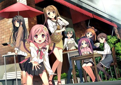 Anime girls your diary ayase sayuki hirosaki kanade Playmat Game Mat Desk