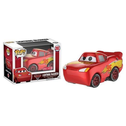 Funko Pop Disney Pixar Cars 3 Chrome Metallic Lightning McQueen Vinyl Figure 282 for sale online