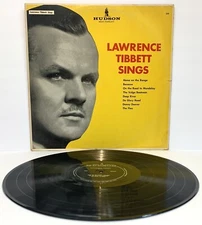 Lawrence Tibbett Sings Vinyl LP 1960 Hudson High Fidelity 224