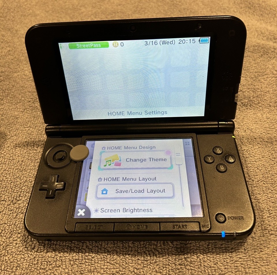 USED Nintendo 3DS XL, Charger, and 7 Games Read the Description eBay