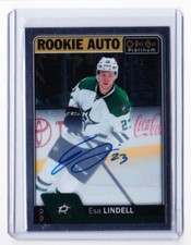 16-17 2016-17 O-Pee-Chee Platinum Rookie Autographs #REL Esa Lindell Dallas Star