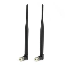 2pcs 900-980 MHz 3 dBi GSM antenna tilt-and-swivel SMA plug Male Connector