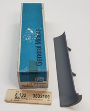 1968-69 Gm Cadillac Eldorado L.h Front Fender Molding Trim Oem 3633109 1489971 1968-69 Gm Cadillac Eldorado L.h Front Fender Molding Trim Oem 3633109 1489971