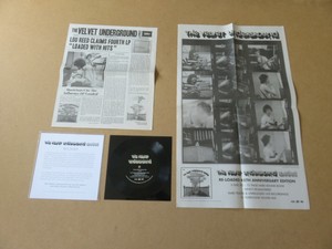 The Velvet Underground Rock Roll Demo 7 Flexi Disc Newspaper Poster Ebay ebay