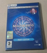 CHI VUOL ESSERE MILIONARIO PARTY EDITION PC CD-ROM - NUOVO SIGILLATO