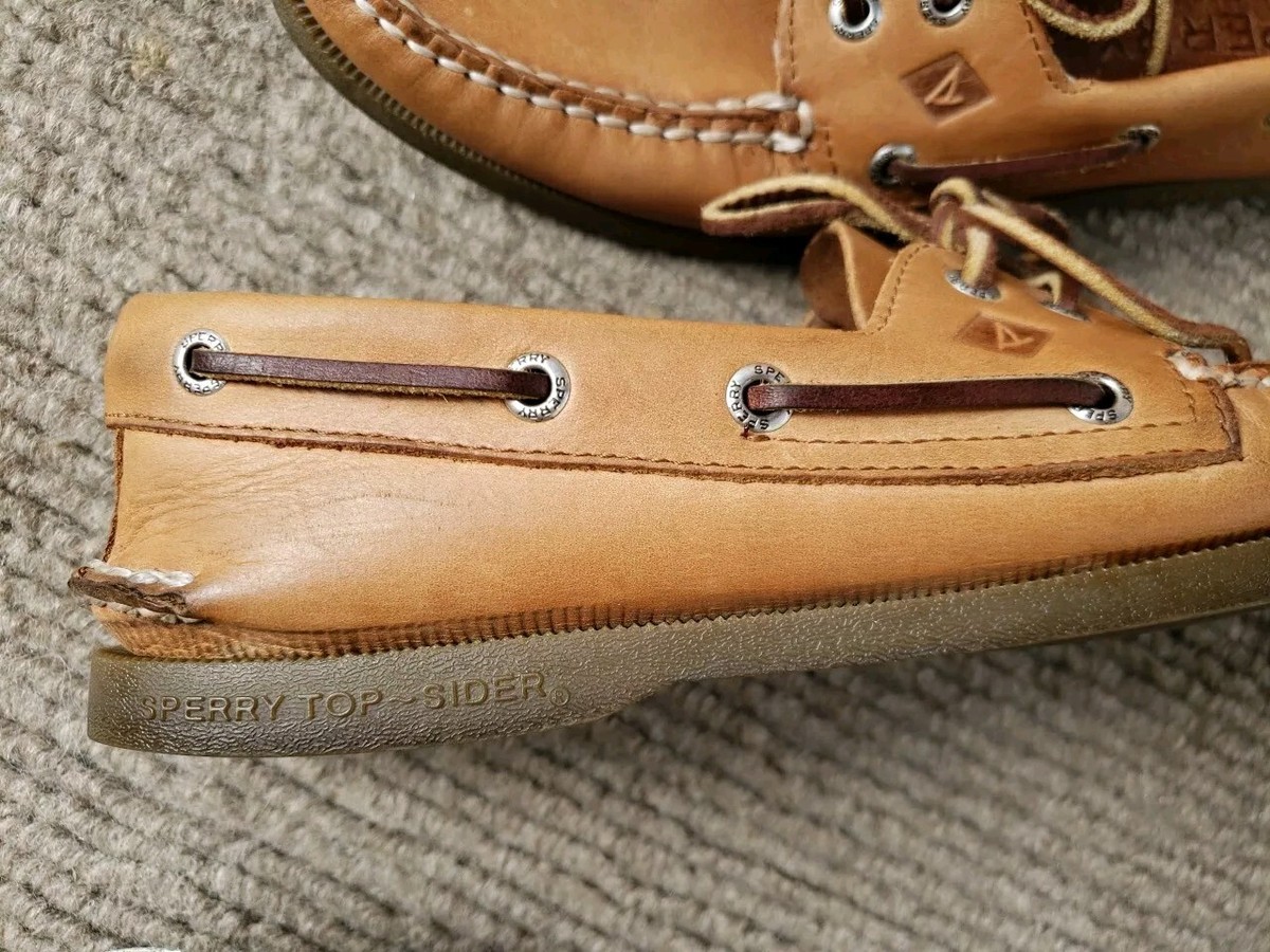 Scarpe Da Barca Sperry Autentiche Originali Uomo – Marrone, Numero 8 Stretto (N), Modello Top Sider - copertina