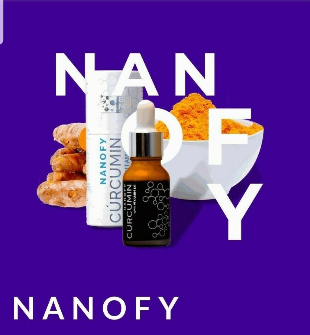 Vidafy Nanofy Curcumin Avec BioMS, 15 Ml, Date 09/26, Neuf