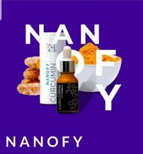 Nanofy Curcumin with Vitamin D, Powerful anti-inflammation and anti-oxidant 