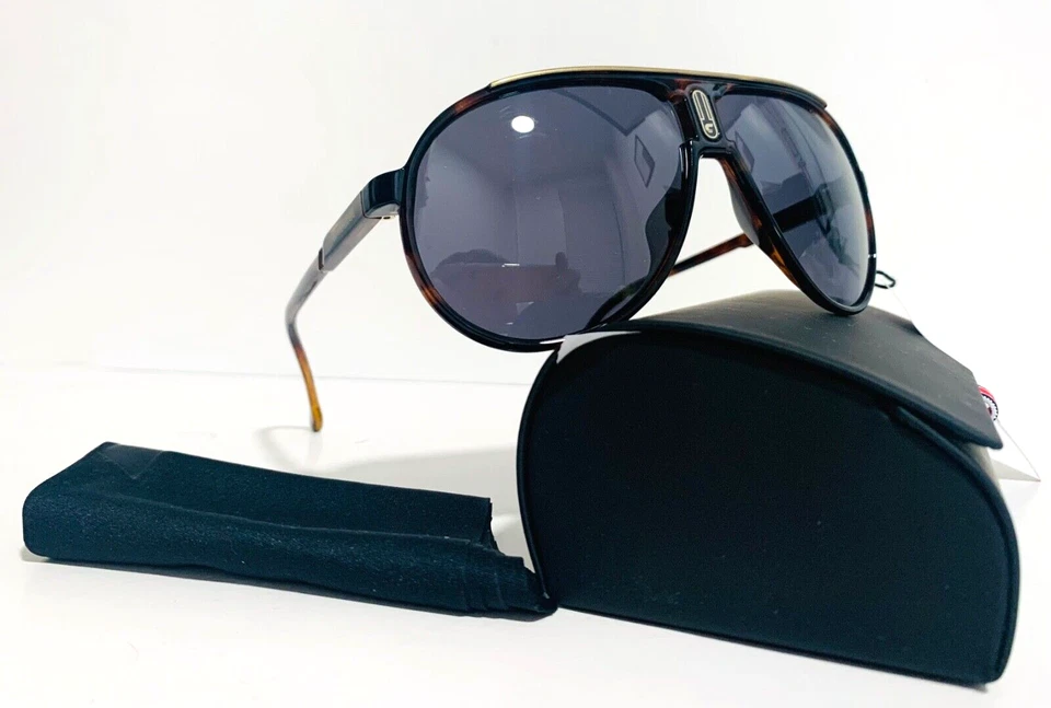 CARRERA CHAMPION 65/N 086IR HAVANA BLUE SPECIAL EDITION SUNGLASSES 62-12-130 - Image 2 of 4