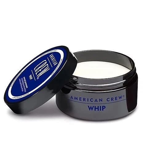 Crema para peinar látigo American Crew para hombre, como gel para el cabello con sujeción ligera (paquete de 2) Foto 2 de 4