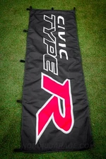 Civic Type R FK8 FL5 Nobori Banner Flag Garage Sign JDM