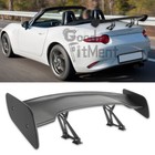 For Mazda MX-5 GT Style Matte Black 47'' Rear Boot Trunk Spoiler Wing Adjustable