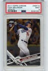 2017 TOPPS CHROME UPDATE #HMT10 CODY BELLINGER RC DODGERS CUBS, PSA 9 MINT (057)