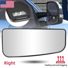 Passenger Side Tow Mirror Glass Lower Heated For 17-22 Ford F250 F350 Super Duty Passenger Side Tow Mirror Glass Lower Heated For 17-22 Ford F250 F350 Super Duty