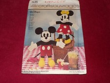 Vtg 1986 Simplicity 7730 Sewing Pattern Costume Disney Minnie Mouse for ...