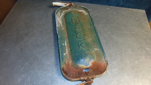 Vintage Mack Truck Mirror Shell Rat Rod Wall Hanger Man Cave Decor Rough Shape