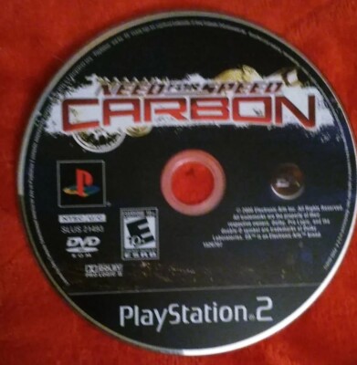 Need for Speed: Carbon ps2 some scratches Disc Only PlayStation 2 video game PS2