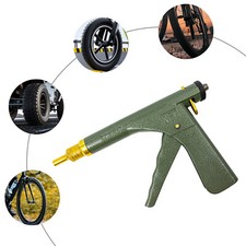 Tire Plugger Tubeless Tire Wheel Repair Gun Kit Mushroom Plug Probe Nozzle Best