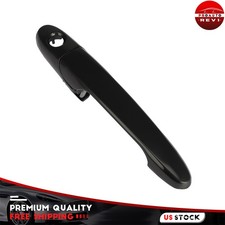 Front Left Driver Side Door Handle – Fits 2005-2013 Chevrolet Impala & More (15844775, Smooth Black)