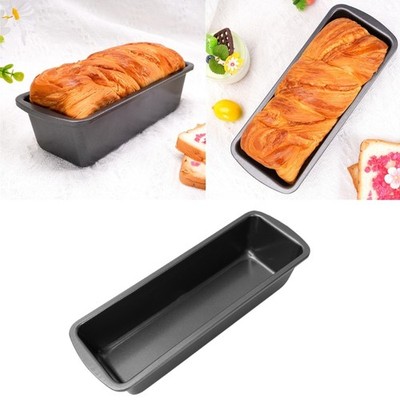 Premium Carbon Steel Loaf Bakers Bread Baking Pan Lid Included For Even Cooking