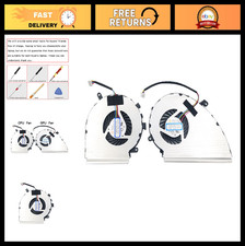 Replacement Cooling Fans for MSI GE72VR GP72VR GL72VR MS-179B Laptop - Pair