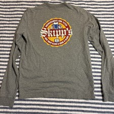 vintage Abercrombie Fitch Mens Small Muscle Long Sleeve Beer T Shirt y2k