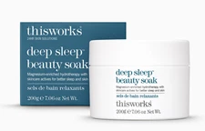 THISWORKS Deep Sleep Bath Soak Soothing Lavender & Velvet Salts 7.06oz
