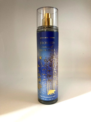 Bath & Body Works Frosted Coconut Snowball Fine Fragrance Mist Spray Splash 8oz