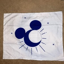 Disney Mickey Mouse White & Blue Celestial 22&rdquo; x 30&rdquo; Pillow Sham Standard New