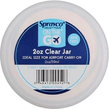 6 Pack Sprayco On The Go Travel Jar, 2 oz