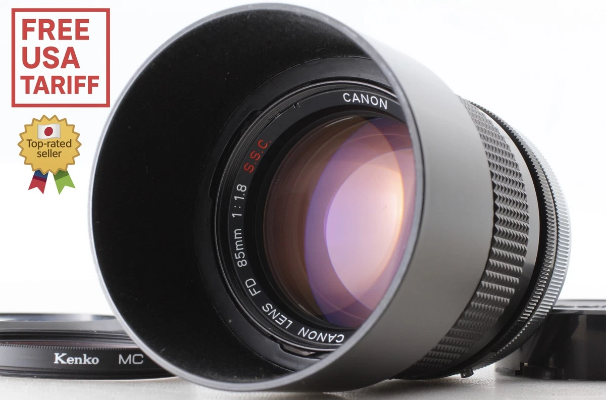 Canon FD f/1.8 Camera Lenses 85mm Focal for sale | eBay