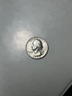 1964 d quarters silver AU