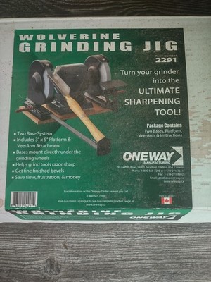 Oneway #2291 Wolverine Grinding Jig Sharpening System - Basic Set