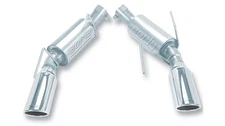 Borla S-Type 2.5" Axle-Back Exhaust for 2010 Mustang GT 4.6L RWD