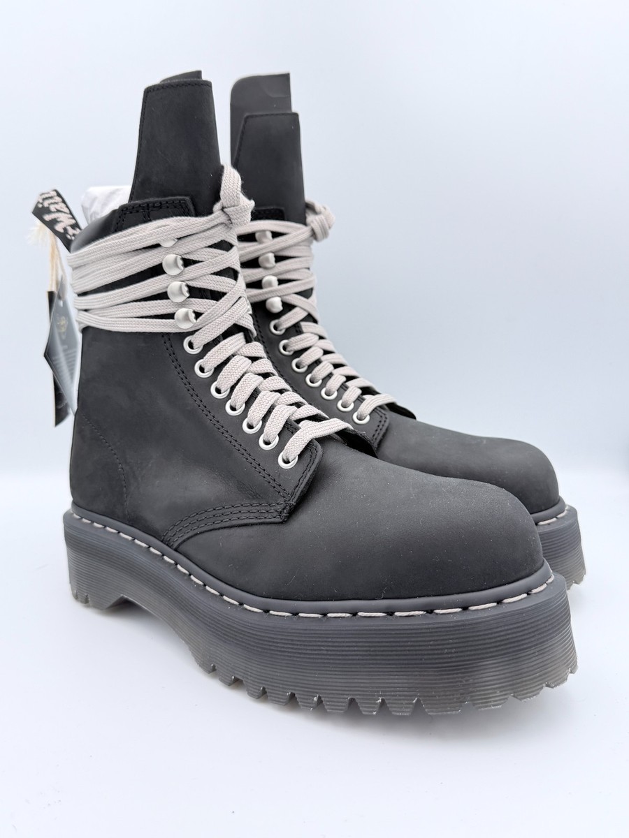 rick owens×dr.martens Size 7.5 M / 8.5 W - Rick Owens x Dr. Martens Quad Sole Steel Toe