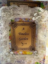 Junk Journal Handmade - A Timeless Garden - fully embellished