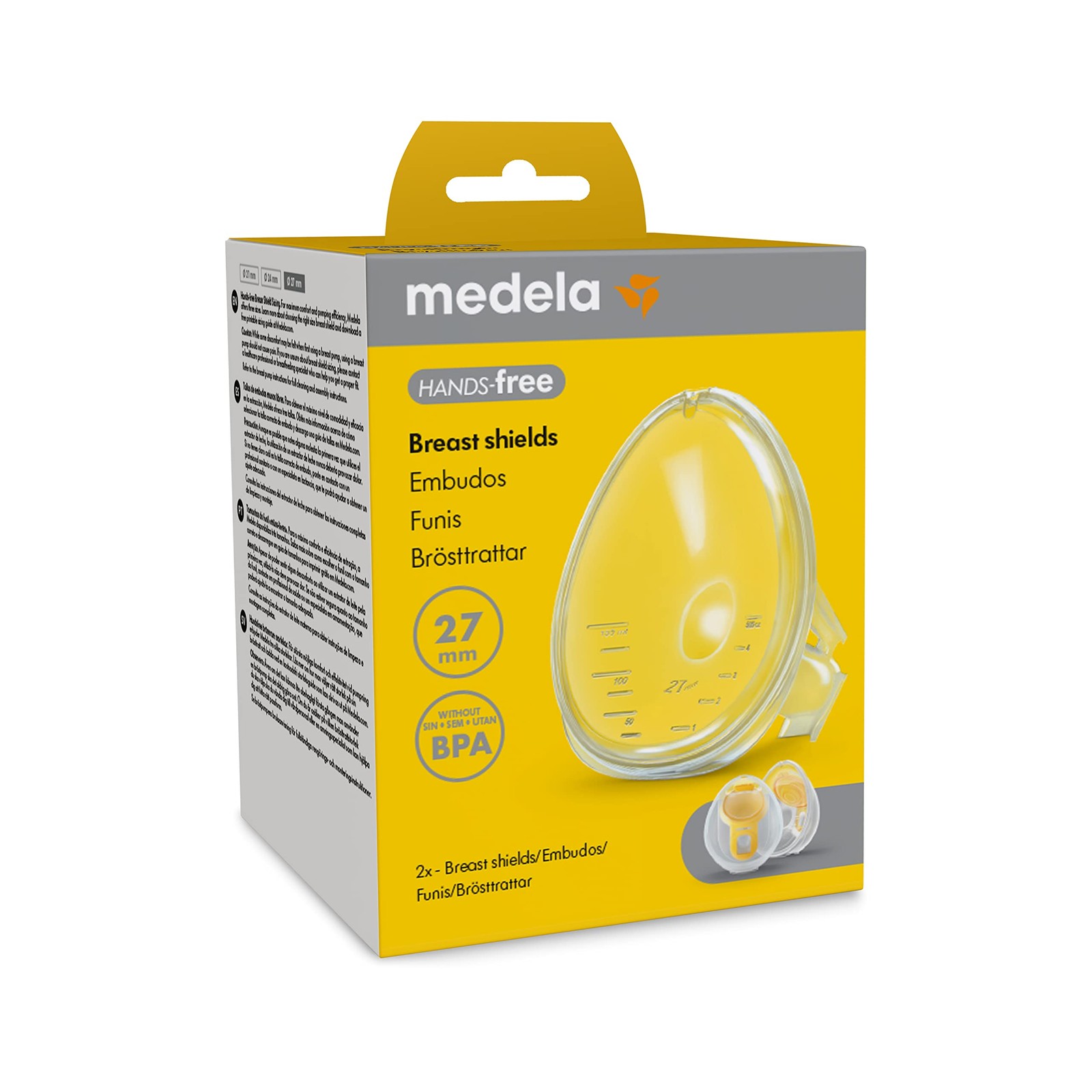 Téterelles mains libres en silicone médical transparent pour tire-lait élite