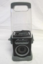 Speaker Eddie Bauer ICanister Plastic See-Through Top Batteries Required 15"