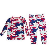 KicKee bamboo pajama set Size 2T camo print