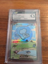 CGC 9.5 Mew ex SIR Paldean Fates 232/091 SV PAF EN Carta Pokemon Bolla Lucente