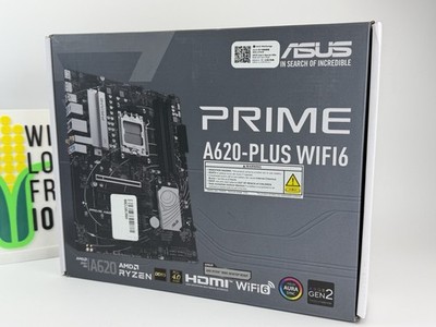 Asus Prime A620-PLUS WIFI6 Gaming Desktop Motherboard - AMD A620 Chipset - Socke