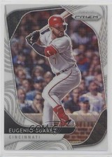 2020 Panini Prizm Tier II White Wave Prizm Eugenio Suarez #177 0hr0