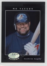 2001 Leaf Certified Materials Mo Vaughn #99 0b3