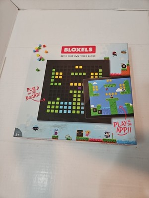 Bloxels Build Your Own Video Game Used Sealed Pieces Missing Challenge Poster
