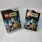 Nintendo Wii LEGO Star Wars The Complete Saga CIB Manual Tested Disc