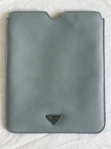 NIB Prada Lago Teal/Green Saffiano Travel Case 2ARD64 - Picture 2 of 13