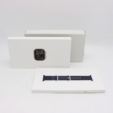 Apple Watch Ultra 2 49mm A2986 | Natural Titanium w/ Navy Ocean Band | GPS + LTE