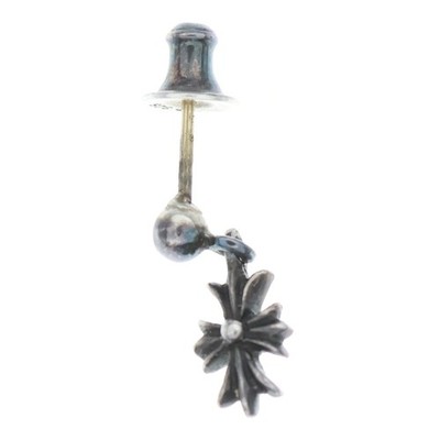 Chrome Hearts TINY E CH PLUS Earring 925 14K P0051878