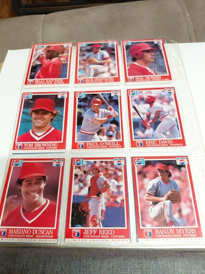 #ad Cincinnati Reds Oddball Card Lot Pepsi Promo Studio 91 Eric Davis Chris Sabo $14.99